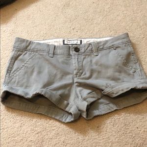 Light grey Abercrombie & Fitch shorts